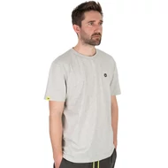 Fox Matrix Large Logo T-Shirt (Marl Grey / Lime) S-es Fox Matrix Large Logo T-Shirt (Marl Grey / Lime) S-es