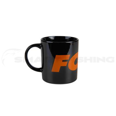 Fox Black and Orange Logo Ceramic Mug