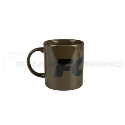 Fox Green and Black Logo Ceramic Mug