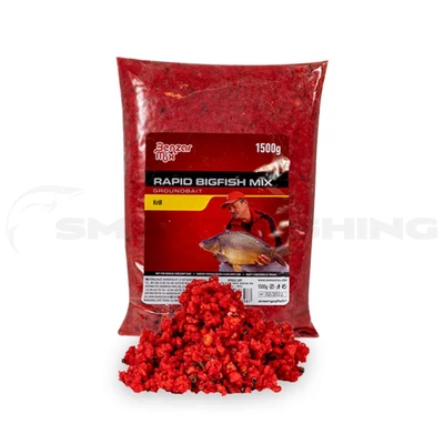 Benzar mix rapid big fish mix etetőanyag 1,5 kg