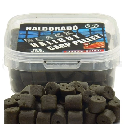 Haldorádó Black Halibut Carp pellett 8 mm 70 g