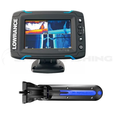 Lowrance Elite-5 Ti halradar + GPS TotalScan™ jeladóval