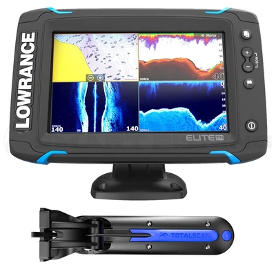 Elite-7 Ti halradar + GPS TotalScan™ jeladóval