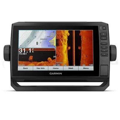 GARMIN ECHOMAP UHD 92sv + GT54 ClearVü+SideVü jeladóval