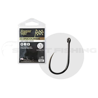 Benzár Concourse Method Carp Fine Barbless horog 10-es 