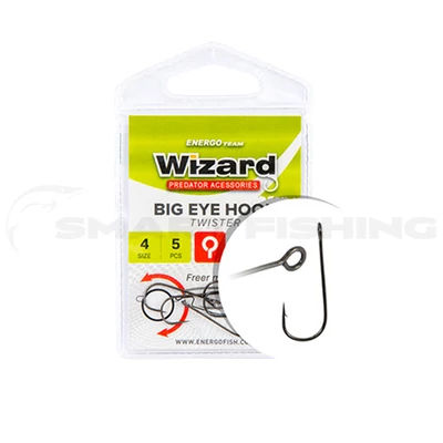 Wizard Big Eye Twister cseburaskás horgok