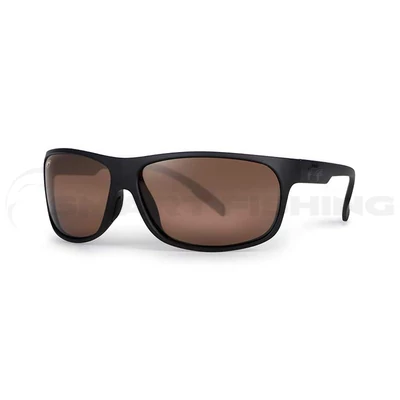  Fox Rage Matt Black Wrap Brown Lens Eyewear