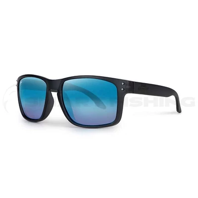  Fox Rage Transparent Black Brown Lens Mirror Blue Eyewear 