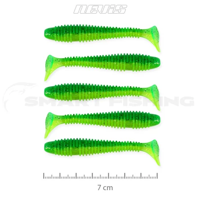 Nevis Vantage Swinger 7cm 5db/cs (zöld-csillám)