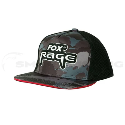 Fox Rage Camo Flat Peak baseball sapka