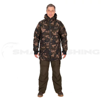  Fox Camo Sherpa Tec 3/4 Jacket LTD Thermo Kabát S-es