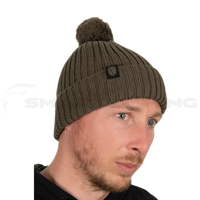 Fox Merino Bobble Hat -téli sapka