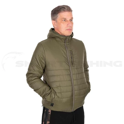 Fox Olive quilted 100 Jacket 2XL- Fox Átmeneti Horgász Kabát 