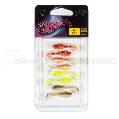 Fox Rage UV Micro Fry Mixed 4cm x 8pcs