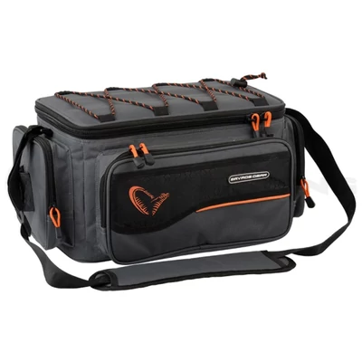 Savage Gear system box bag M pergető táska 3 dobozzal