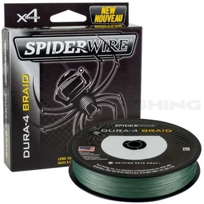 SpiderWire Dura 4x Moss Green 150 m fonott zsinór