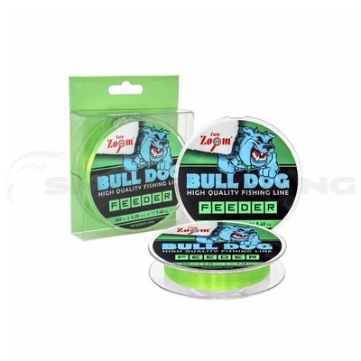 CARP ZOOM Bull-Dog Feeder zsinór fluo zöld - 0,31mm/300m