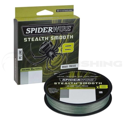 SpiderWire smooth 8 150m Moss Green